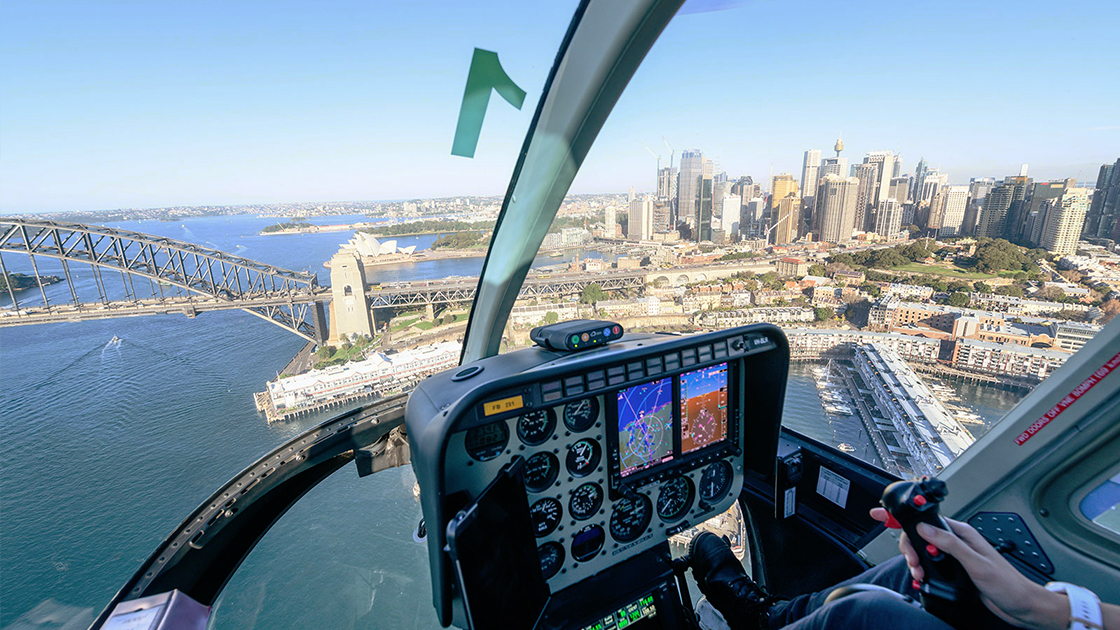 Top five features about flying in our helicopters