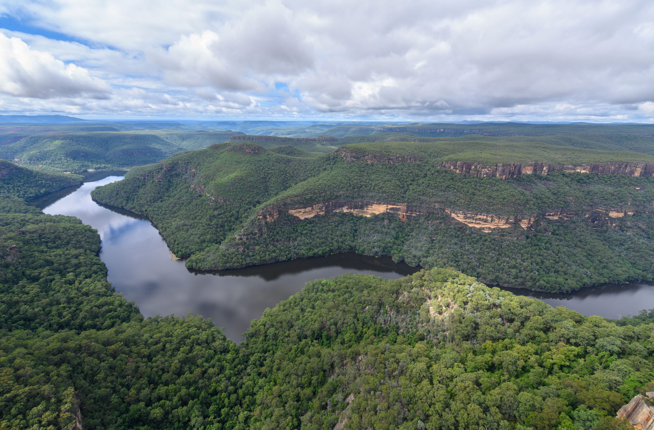 Warragamba Dam and Lake Burragorong