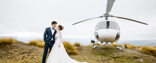 Weddings and helicopters